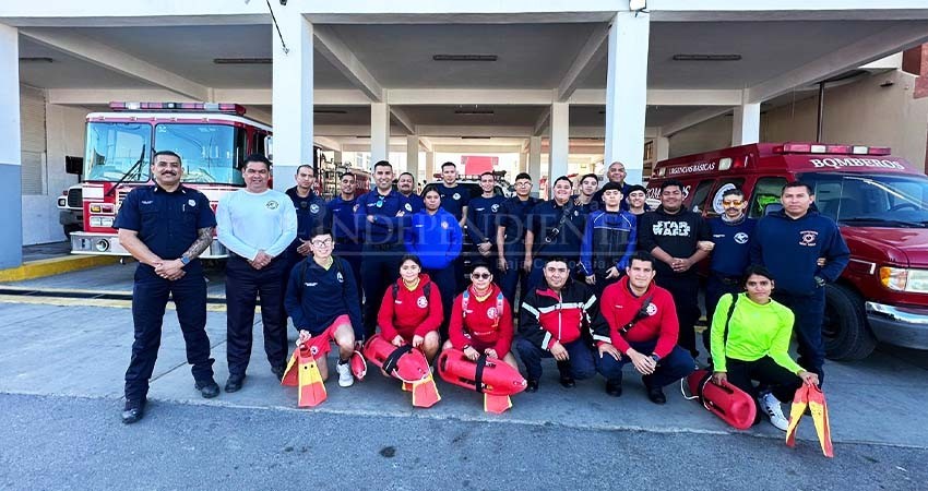 Despliega Bomberos de CSL 50 elementos para guardias de Semana Santa