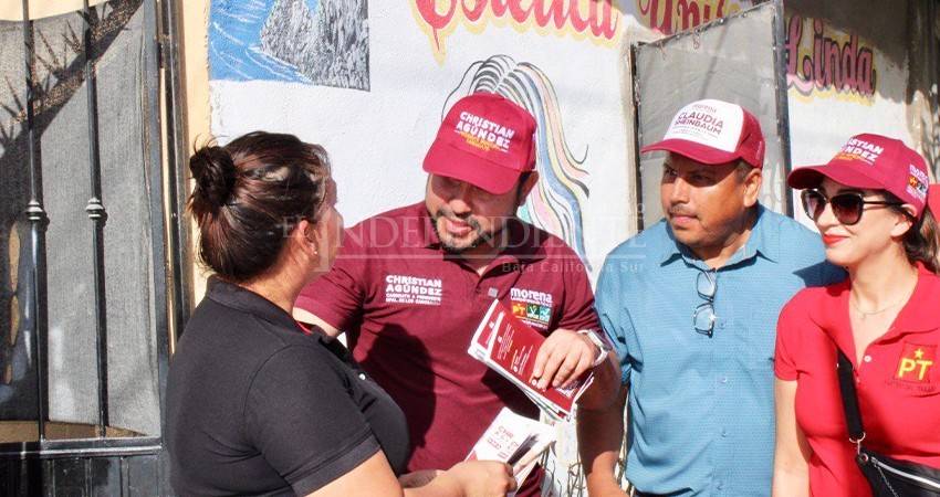 Christian Agundez arranca campaña en Los Cabos