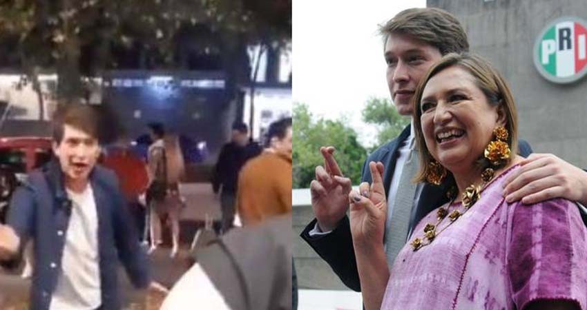 Hijo de Xóchitl Gálvez pide disculpas por video en estado de ebriedad y se retira de la campaña