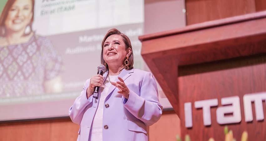 Xóchitl Gálvez afina detalles para su participación en el primer debate presidencial