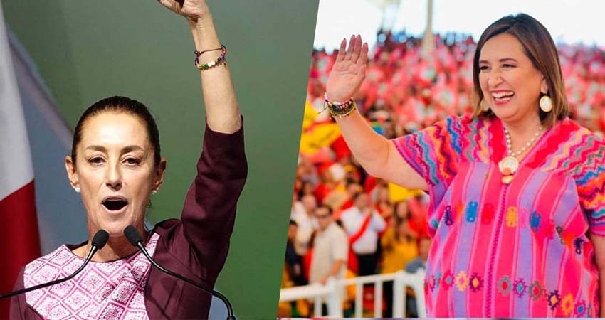 Sheinbaum lidera encuestas por 23 puntos sobre Gálvez: Bloomberg