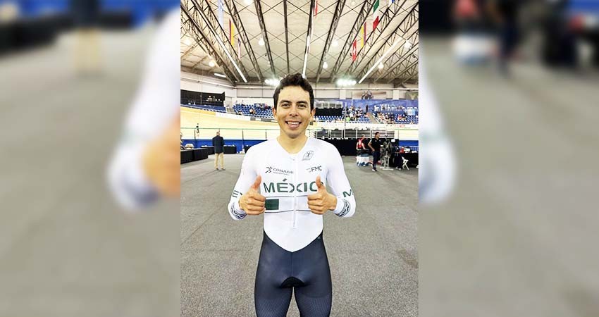 Va el ciclista Sudcaliforniano Ricardo Peña por plaza olímpica a Canadá