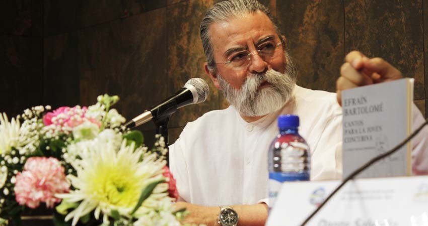 El Poeta Efraín Bartolomé participará en dos eventos literarios en la UABCS