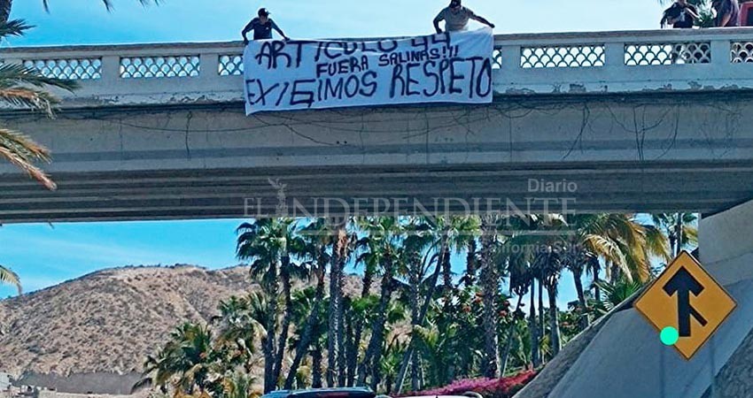Retiro de unidades a transportadoras de Los Cabos, detonó manifestaciones del sector