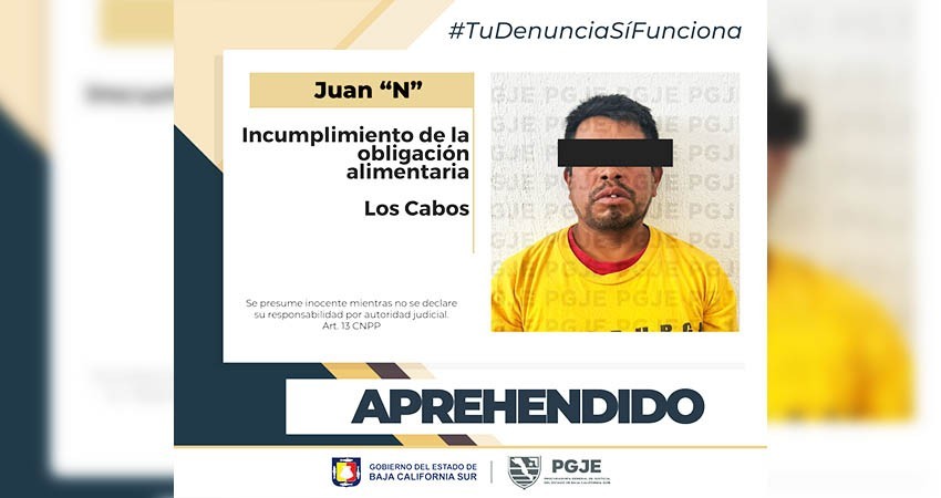 Juan “N” es vinculado a proceso por el delito de incumplimiento de la obligación alimentaria