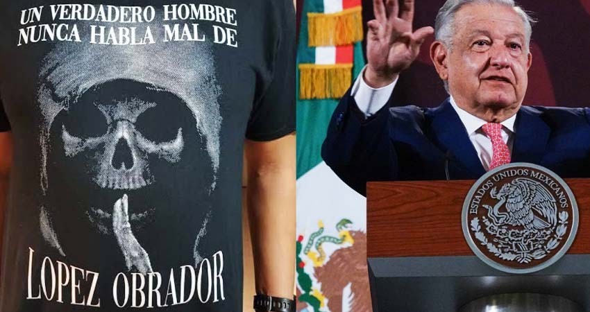 AMLO defiende 'libertad religiosa' de mexicanos por usar imágenes de Santa Muerte