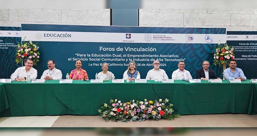 UABCS participa en los Foros de Vinculación 2024 Región Noroeste coordinados por SEP y ANUIES