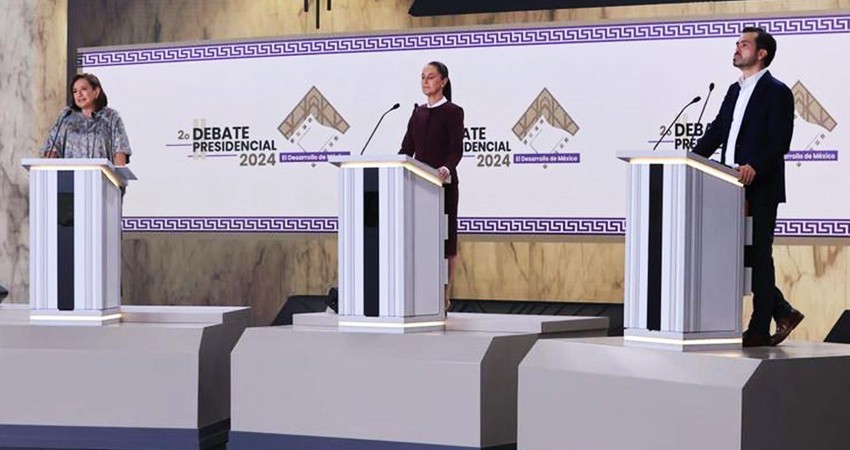 Segundo debate presidencial fue el más visto de la historia con 16.1 millones de seguidores: INE