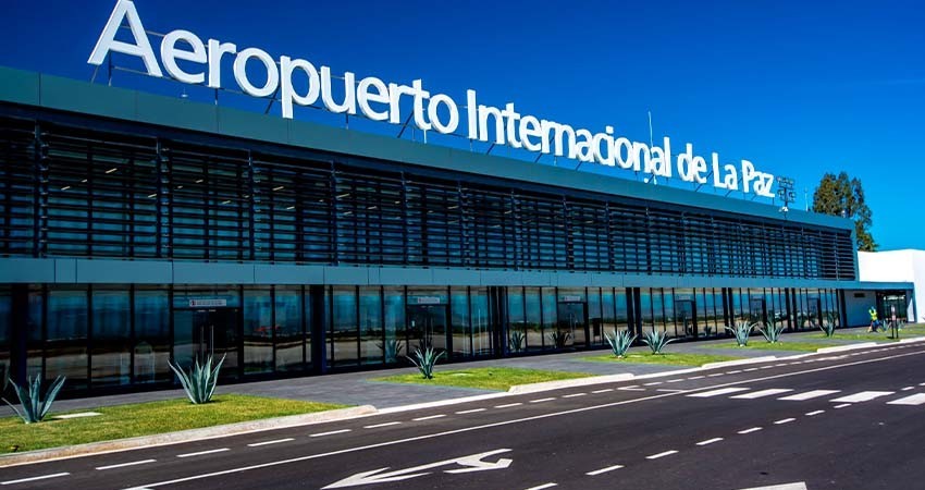 Registra el Aeropuerto de La Paz un incremento histórico en 2024
