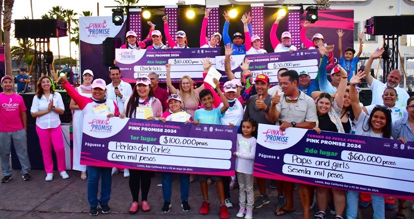 Con éxito celebraron torneo femenil con causa “PINK PROMISE 2024”