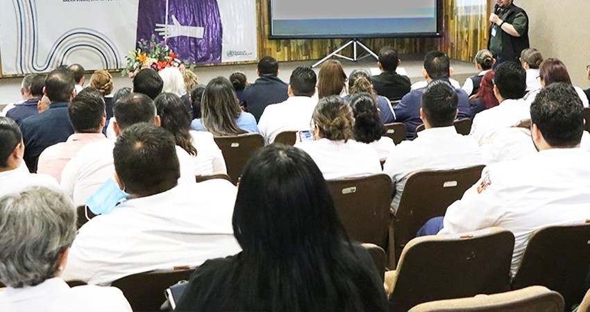 Salud Estatal desarrolló capacitación médica sobre el correcto lavado de manos