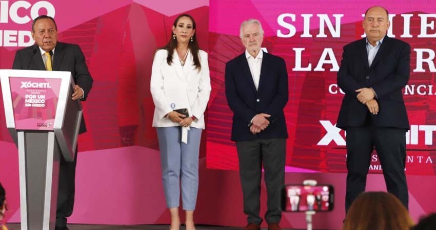 PAN, PRI y PRD presentan mapa de riesgo para elecciones por violencia del crimen