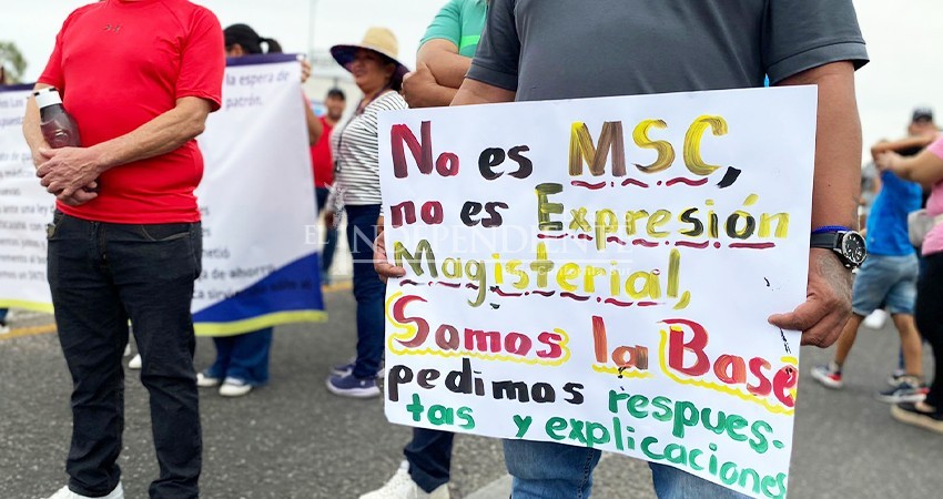 Confía SEP en que no se extiendan las manifestaciones del magisterio