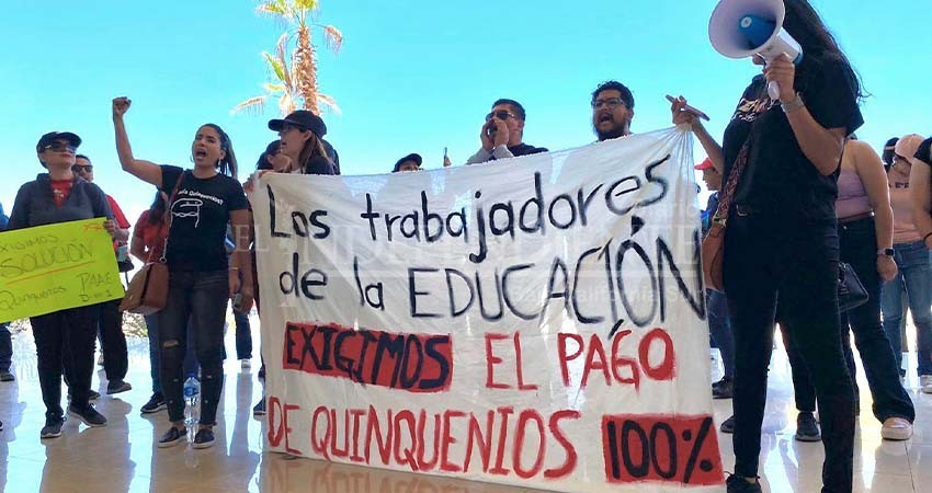 Gobierno de BCS presentará nueva propuesta al magisterio; prometen un porcentaje mayor y menos tiempo en liquidación