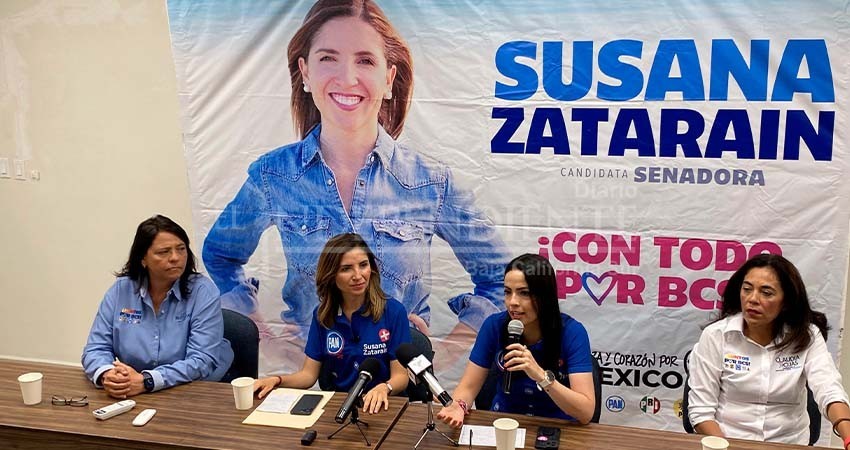 Claudia Sheinbaum dejó claro que AMLO y MORENA llegaron al poder por ambición personal: PAN BCS