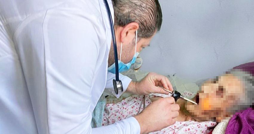 Continúa salud estatal con visitas domiciliarias en adultos mayores