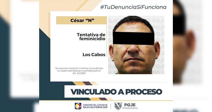 César “N” quedó en prisión preventiva por tentativa de feminicidio de su exesposa