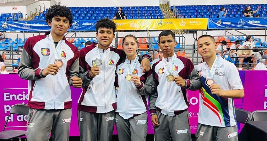 Boxeo Sudcaliforniano con cinco medallas en los nacionales CONADE