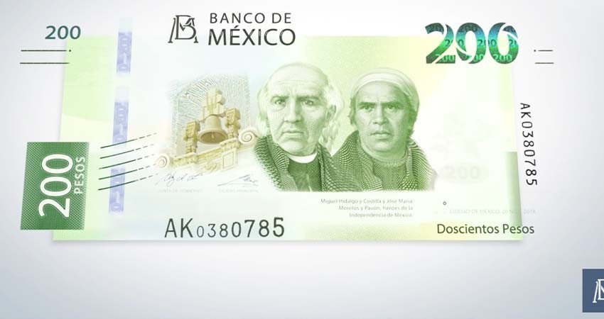 Así es el nuevo billete de 200 pesos que conmemora 30 años de autonomía de Banxico