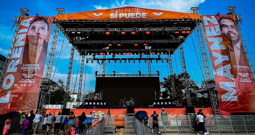 NL dará 400 mil pesos a familia de cada fallecido por colapso de escenario de MC