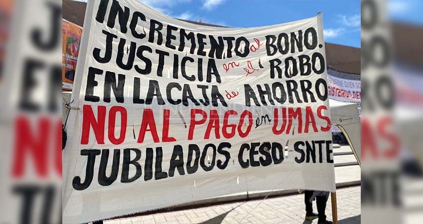 Docentes anuncian nueva fase de protestas: colocarán mantas informativas en escuelas