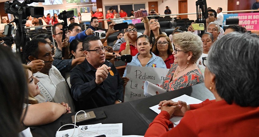 Respondió JUGOCOPO a las demandas del personal sindicalizado del Congreso de BCS