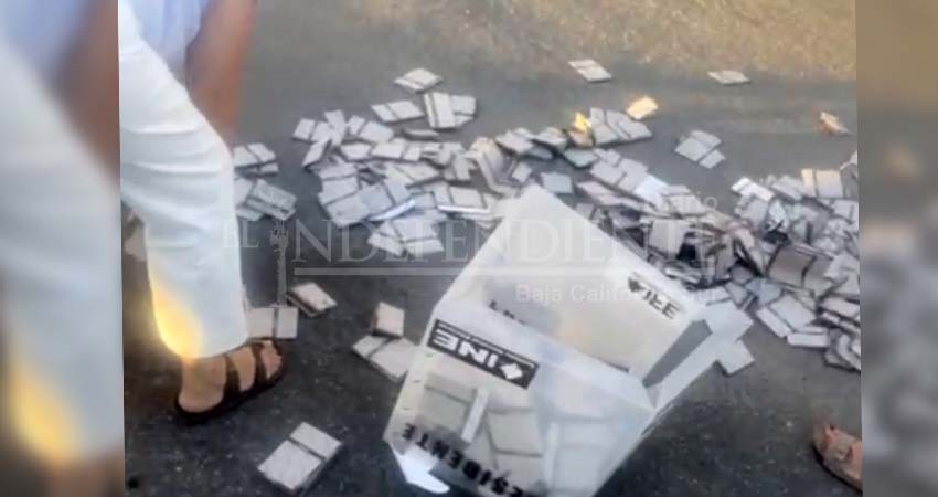 Reportan dos intentos de robo de urna en SJC