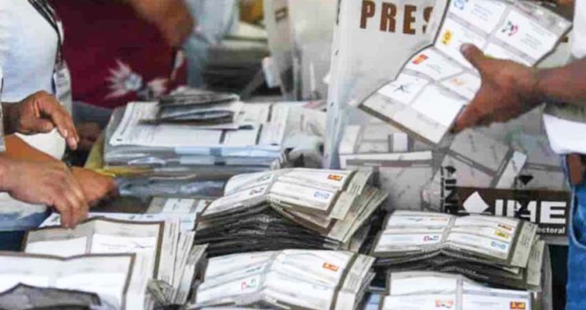 Por ley, INE arranca 'voto por voto' en 60% de casillas
