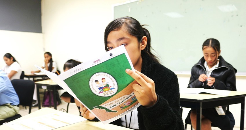 Participan más de 100 estudiantes de BCS en final de Olimpiada del Conocimiento 2024