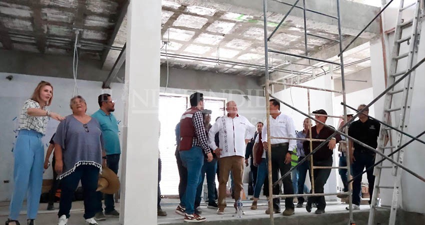 Supervisa el gobernador Castro Cosío construcción del C5 y rehabilitación de la Casa Cuna-Casa Hogar