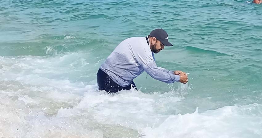 Quiróz León: Playas de La Paz en optimas condiciones para su uso recreativo