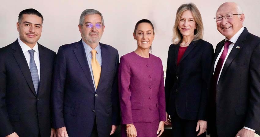 Claudia Sheinbaum se Reúne con Asesora de Biden en la CDMX