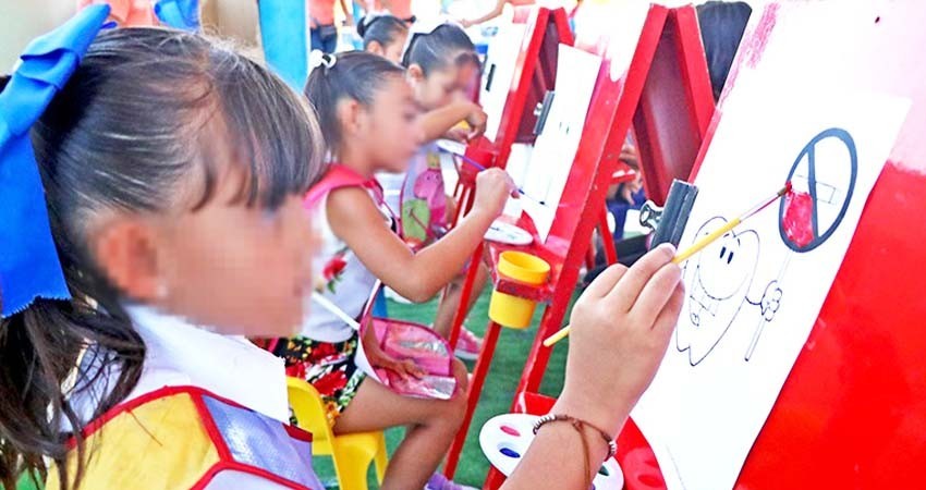 Sensibiliza salud a la niñez y juventudes sobre afectaciones en consumo de tabaco