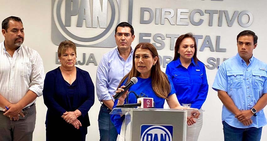 Brinda el PAN BCS total respaldo a Edith Aguilar tras impugnación a su reelección