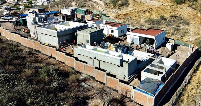 Por llegar a La Paz los filtros especiales de agua para la nueva potabilizadora