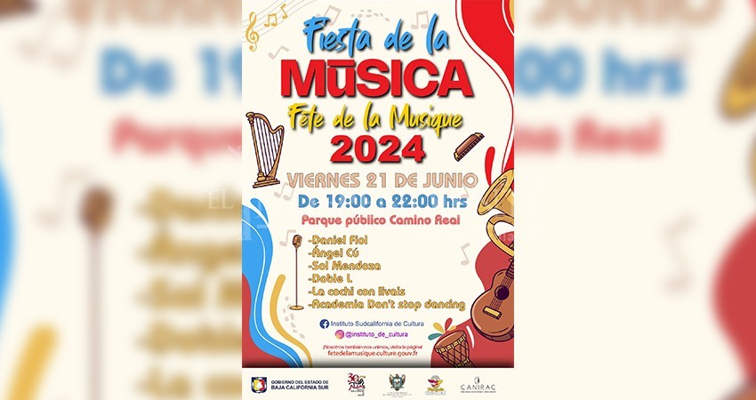 Instituto Sudcaliforniano de Cultura invita al Festival de la Música 2024