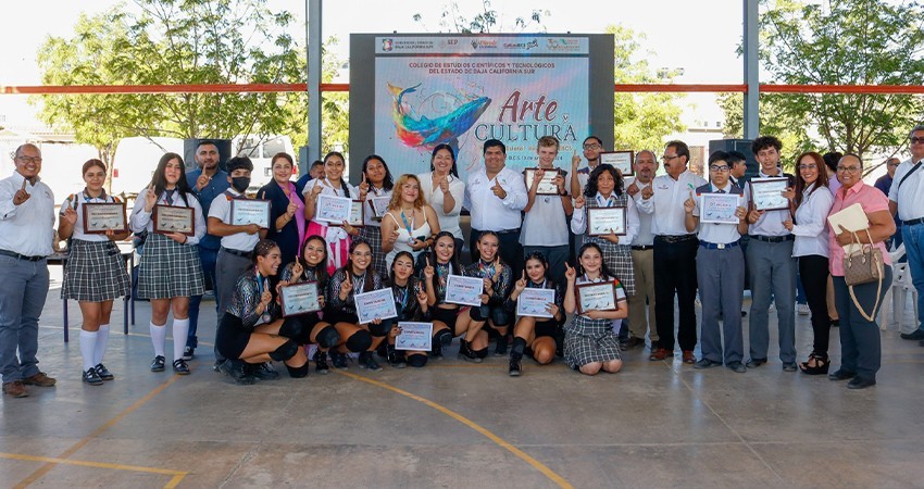 CECYTE BCS realiza festival estatal de arte y cultura