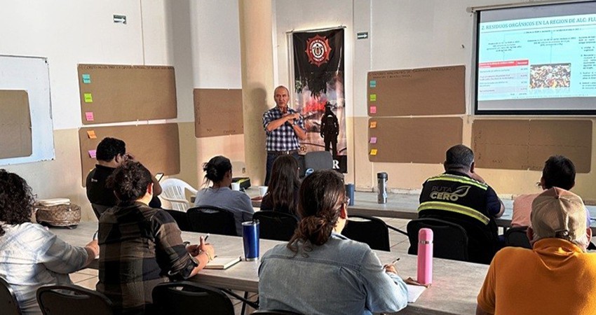 Imparten “Taller de Planificación Estratégica para la Gestión de Residuos Orgánicos”