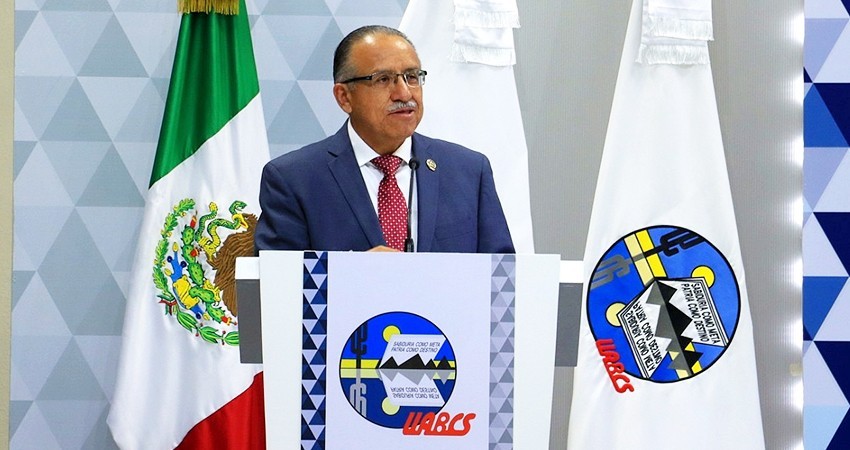 Rector de la UABCS presenta su primer Informe de Gestión Académico-Administrativa del Segundo Periodo