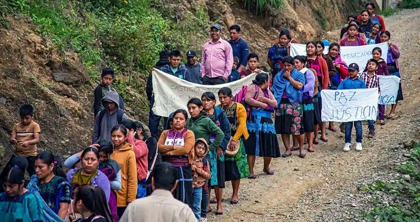 Indígenas denuncian represión del gobierno de AMLO contra sus movimientos