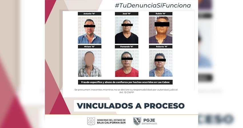 Vinculan a proceso a 6 personas, imputadas por delitos de fraude agravado y abuso de confianza