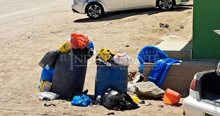 Reportan ciudadanos de Los Cabos falta de recolección de basura