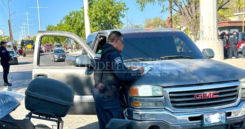 Arrancan los operativos para la verificación de polarizados en La Paz