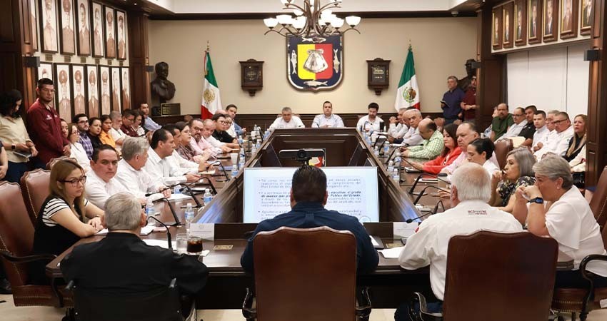 Inicia gabinete legal y ampliado del gobierno de BCS integración del tercer informe de gobierno