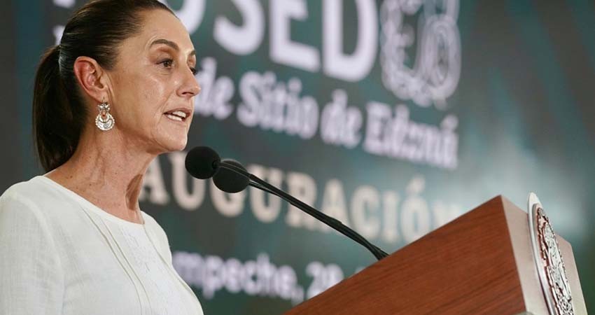 Sheinbaum critica narrativa sexista que apunta a que AMLO gobernará a través de ella