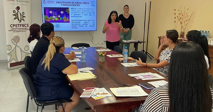 Fomentan la participación social en materia de prevención de trata de personas