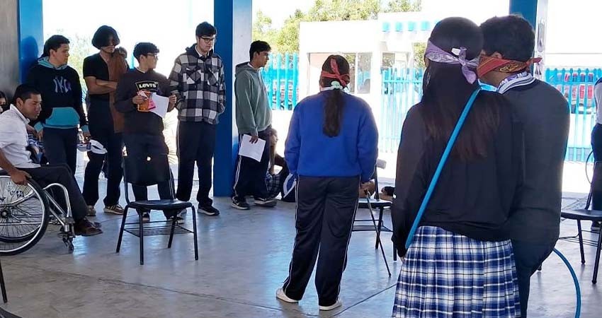 Continúa promoviendo Dirección de Inclusión la sensibilización hacia personas con discapacidad