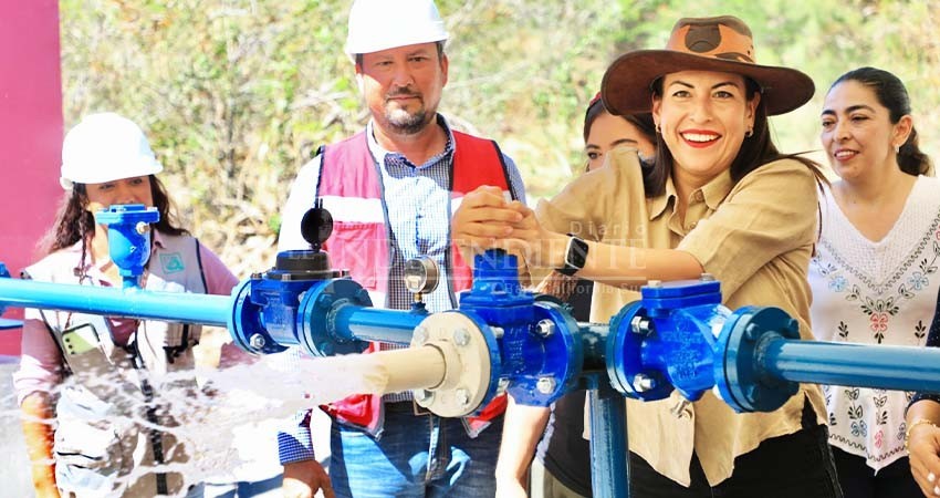 Entregan nuevo pozo de agua en El Triunfo