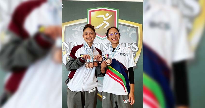 Finaliza BCS su participación en los Nacionales CONADE 2024 con 129 medallas
