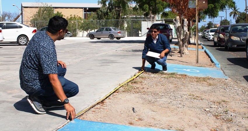 Realiza Ayuntamiento de La Paz inspección de obras en el CAM “Luz Davis de Mendoza”